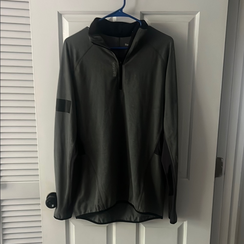 Reebok Charcoal Half-Zip Pullover